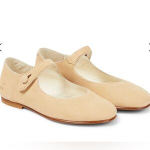 Bonpoint Ella Suede Mary Jane Ballet Flats